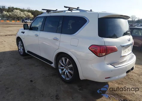 2014 Infiniti Qx80 from USA, damaged, VIN JN8AZ2NC5E9352491